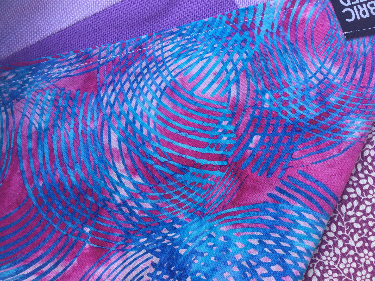 No. 021 Purple Curves Bandana