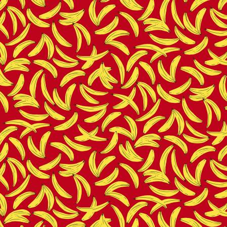 No. 018 Red Banana Bandana